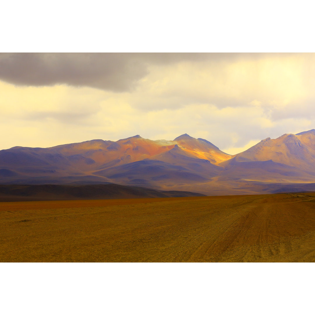 Atacama Wüste von Agustavop - Leinwand Set - Leinwandbilder