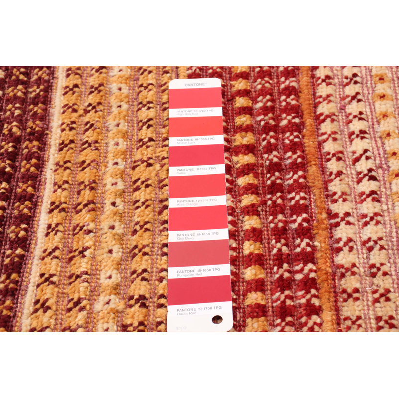 Tapis unique en laine noué à la main 3 pi 11 po x 5 pi 11 po nouvel âge Morawa