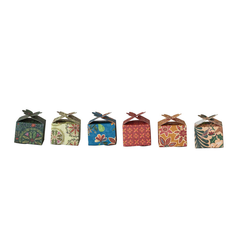 Artisan Patterned Paper Gift Box