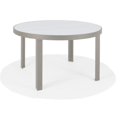 Hamilton 48"Rd, Dining Table (HDPE)  w/umb hole