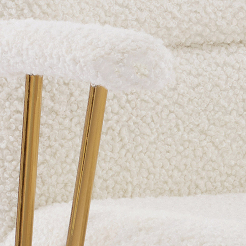 Chaise de bureau Elegant, Blanc