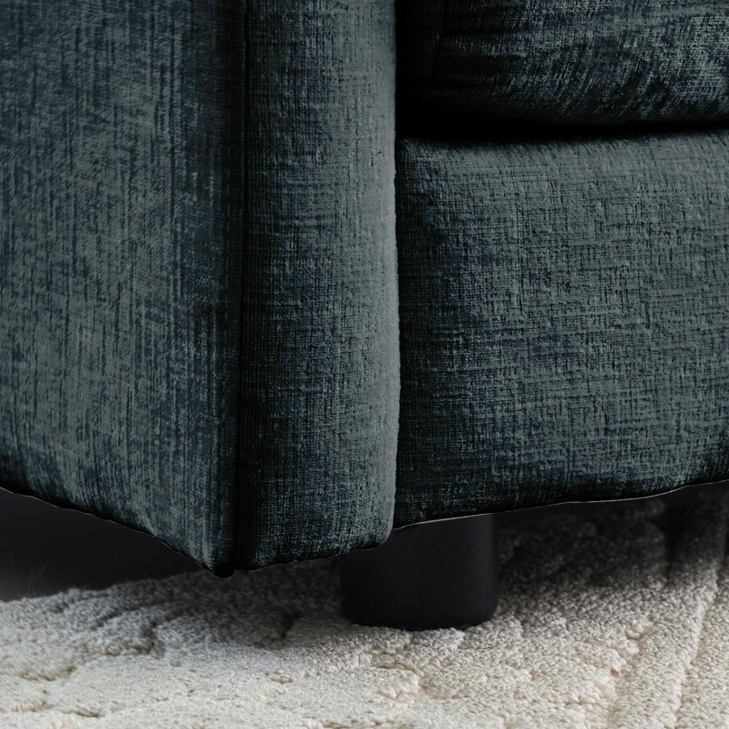 Chenille gris: 2 + 3 places, délice de beauté pour la maison