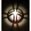 Windrowe Graphite 28cm H Outdoor Flush Mount