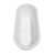 Blanc / blanc brillant / noir mat