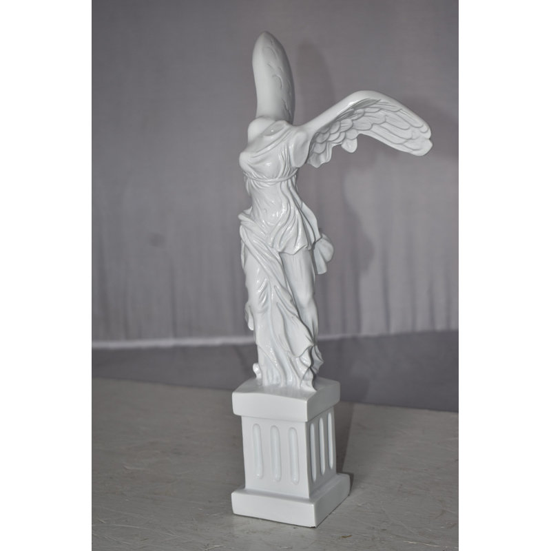 Winged Victory Nike Of Samothrace Statue Made Of Resin Size: 6" X 6" X 14"H