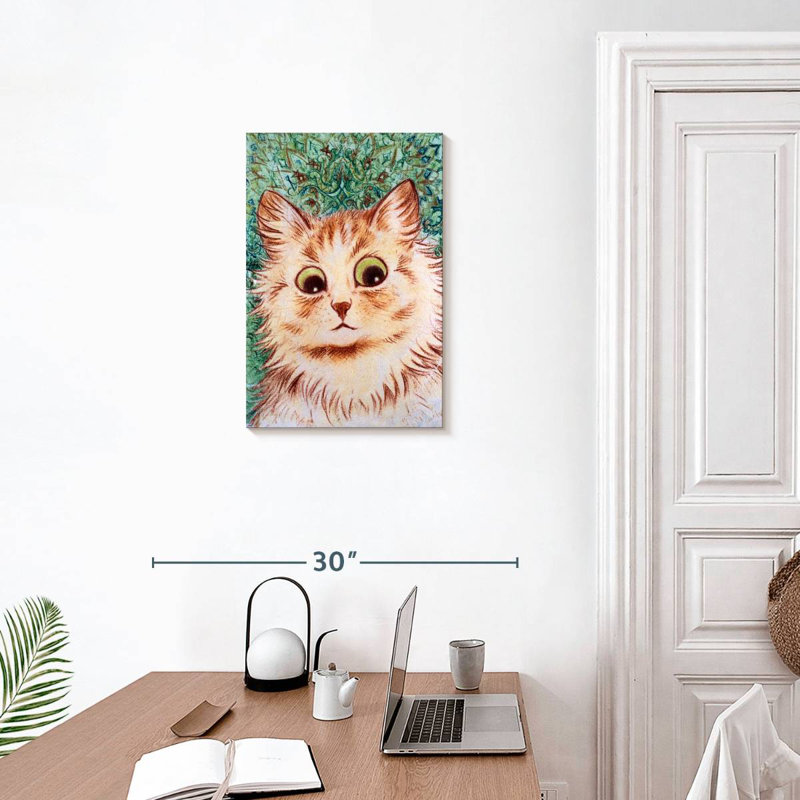 Brampt Kaleidoscope Cats II, 24" H x 16" W