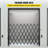 Single Folding Security Gate, Flexible Expanding Security Gate with Padlock-66376482