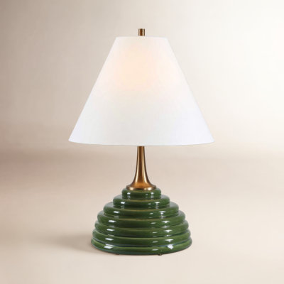 Dark Green Table Lamp