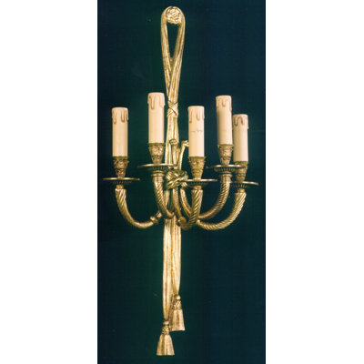 Baughman Candle Wall Light