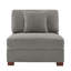 Upholstered Corduroy Armless-600771194