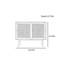 Petit buffet d'appoint en osier de luxe-945597893