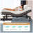 Queen Size Adjustable Bed Base Frame with Head & Foot Incline, Wireless Remote, Zero Gravity Mode, Quiet Motor, Black