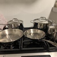  Tramontina 8-Piece Cookware Set Stainless Steel, 80116/247DS:  Home & Kitchen