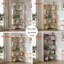 Cuadra Corner Bookcase-450474411