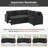 81.9" Upholstered L-shaped Sofa-118401573
