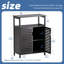 Bamboo Bathroom Cabinet-1138926717