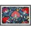 Abstract Flowers - Single Picture Frame Print-736880572