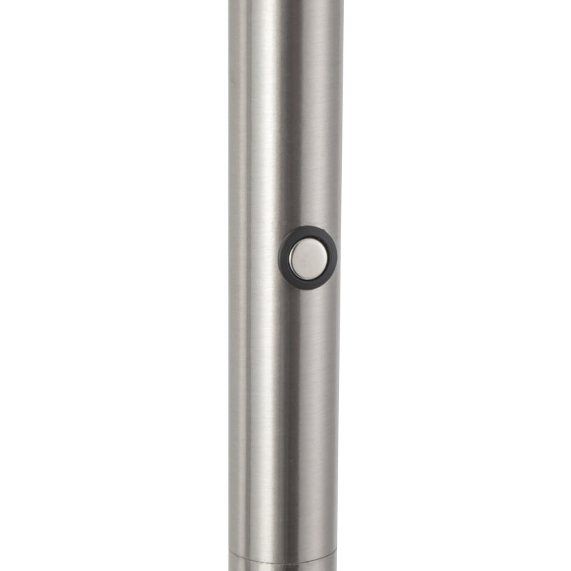 LED Floor Lamp, Brushed Nickel