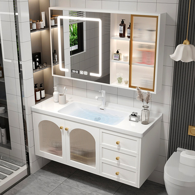 Light luxury modern simple bathroom cabinet