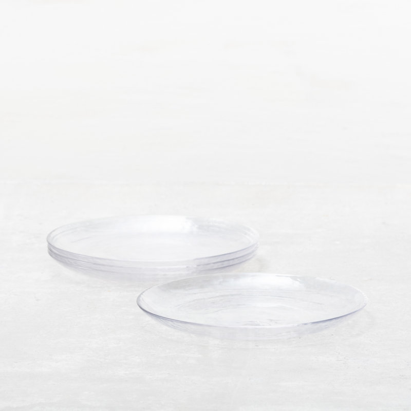 Los Cabos Dinner Plate, Clear