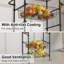 64.5cm W Metal Storage Rack