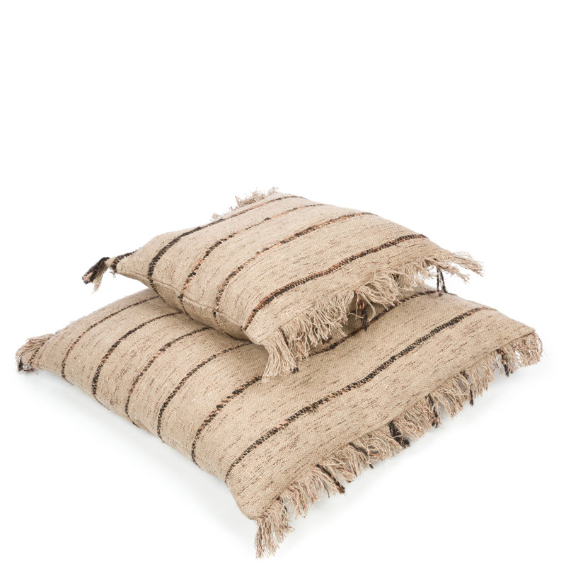 Square Cushion Cover, 40cm H x 40cm W x 10cm D