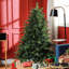 1309 Tips Artificial Tree, Foldable Stand, Quick Setup, Decoration For Home Office Holidays Realistic Christmas Tips, Easy Assembly,
