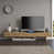 Rustic Oak/White selected