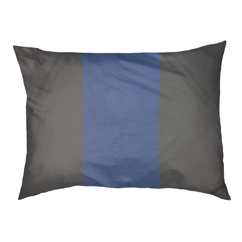 Coussin Designer, Moyen (L 30 po x l 40 po), Gris basketball / bleu basketball / gris basketbal
