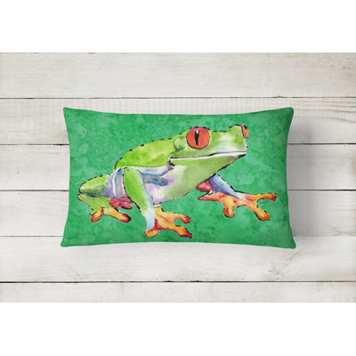 Outdoor Reversible Throw Pillow