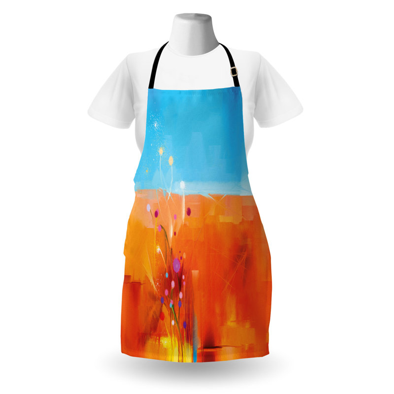 No Pattern Bib Apron