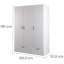 Constantin 3 Door Wardrobe