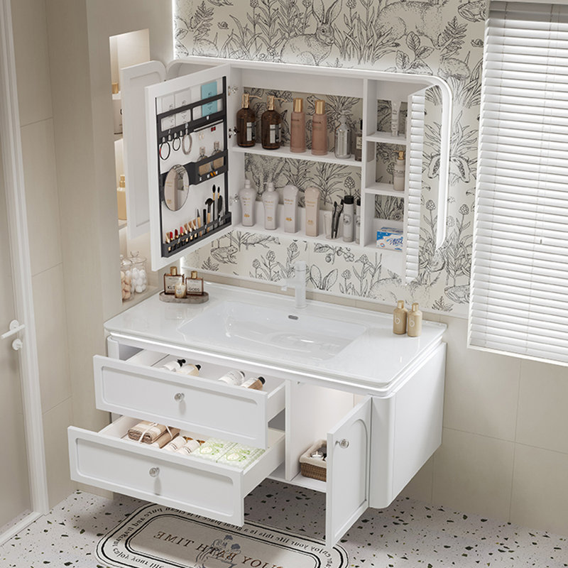 Simple modern style bathroom cabinet