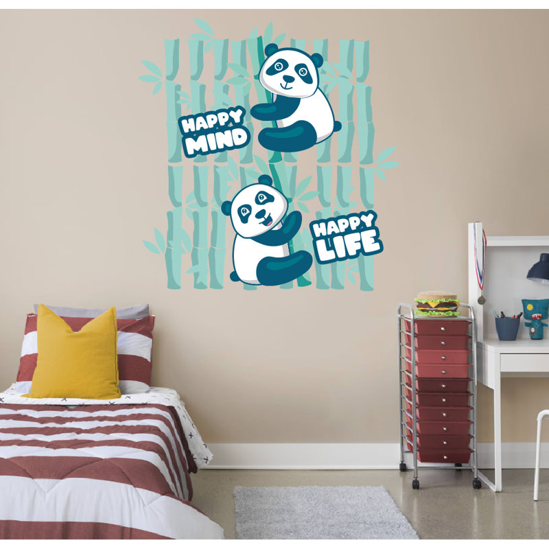 Animals Wall Decal, Blue