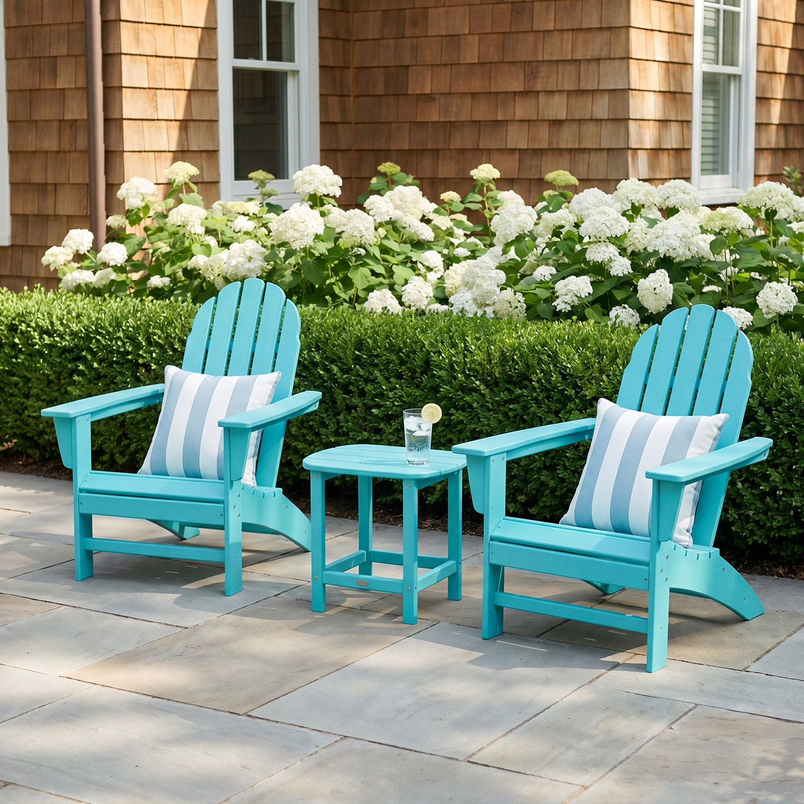 POLYWOOD® Vineyard 2-Person Patio Seating Group, Aruba
