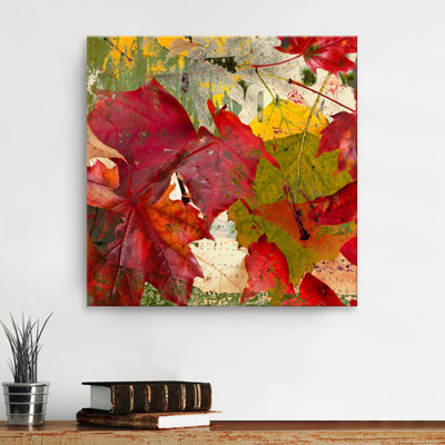 Impression d’art graphique sur toile tendue « automne XXI »