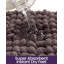 Tapis de bain 43x24, tapis de bain en chinelle antidérapant et lavable, taupe foncé-269545159