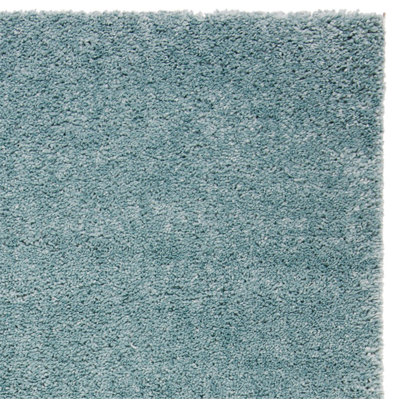 Jiang Aqua Area Rug, Square 5'3"