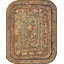 Antique American Hooked Hallway Runner Wool &amp; Cotton Multicolor Rug