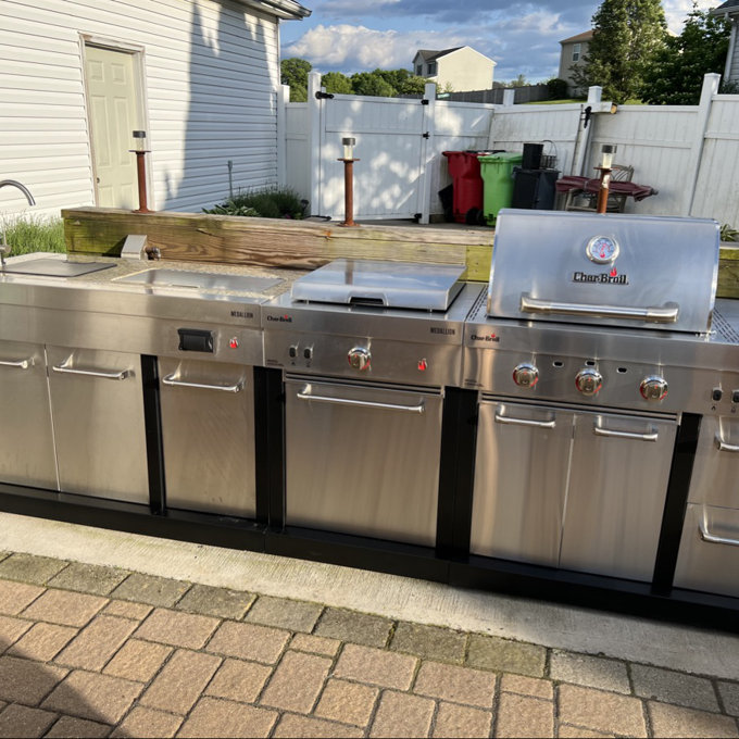 Burner Char Broil Modular Grill Char-Broil Medallion W X D X H Outdoor - Main Image