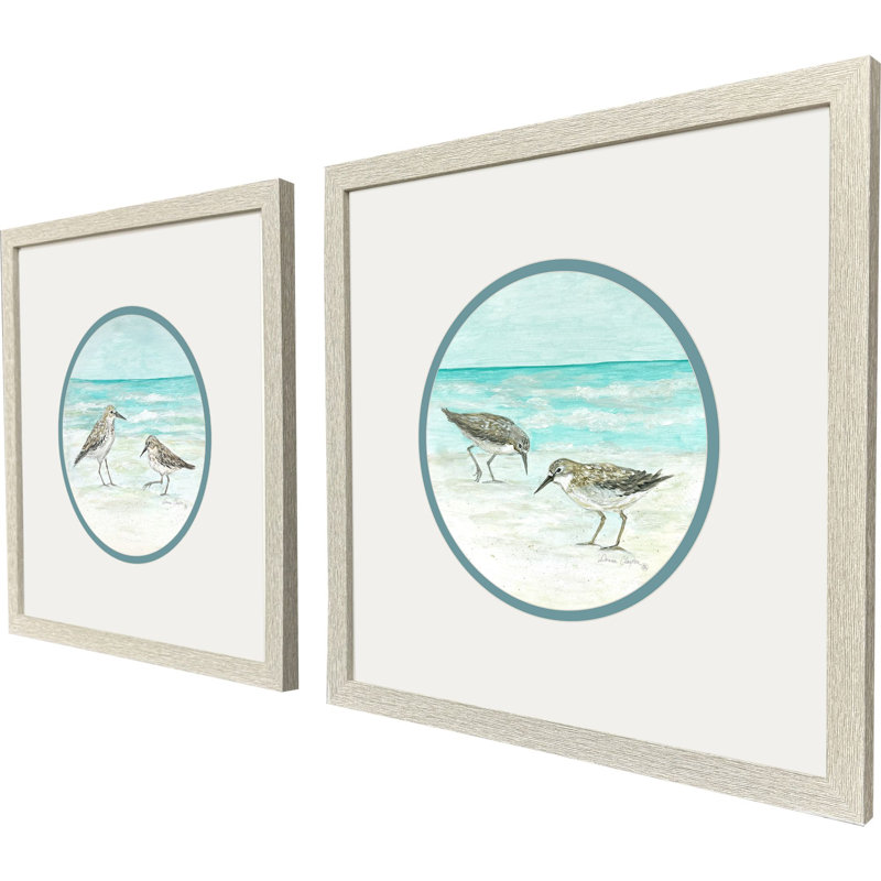 Shoreline Duo, art encadré