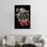 Japon, Japon, reproduction d'art sur toile tendue
