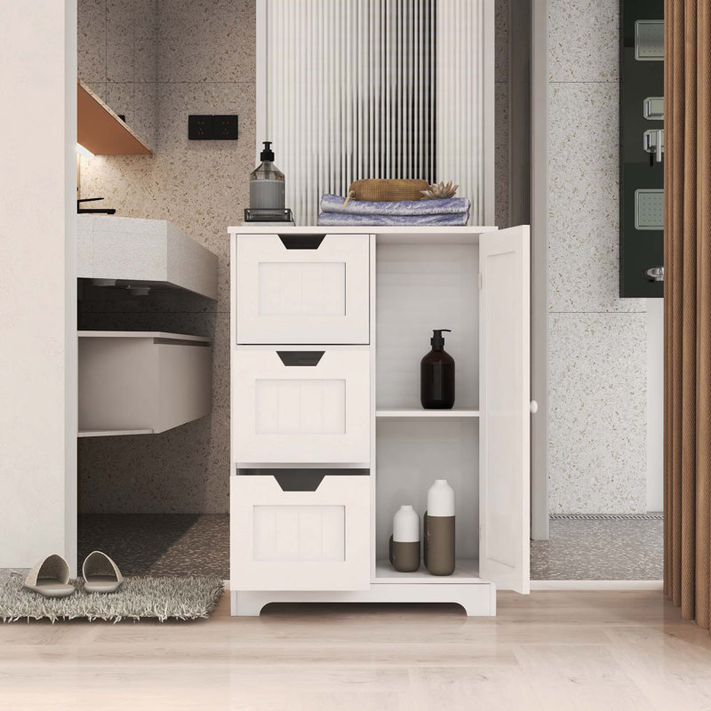Armoire de salle de bain autoportante