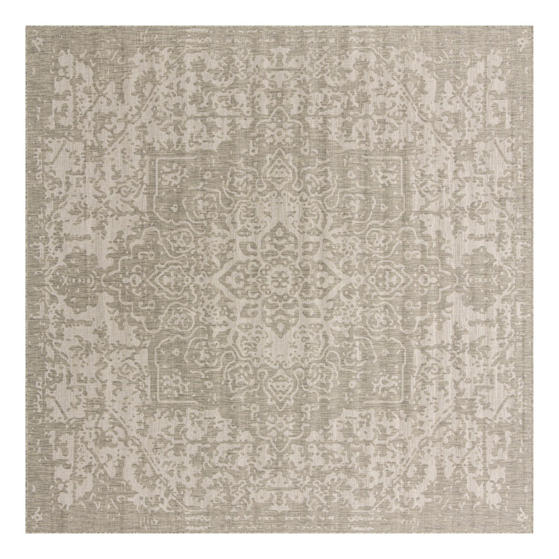 Jill Zarin Dubai Indoor/Outdoor Rug, Square 10'8"