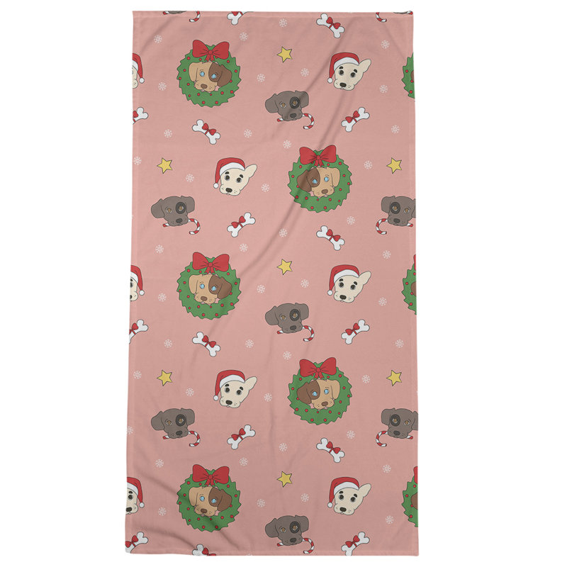 Bath Towel, Pink, Microfiber