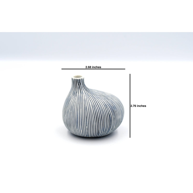 Vase de table Eckington, Bleu