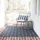 Abbi Black Indoor/Outdoor Rug