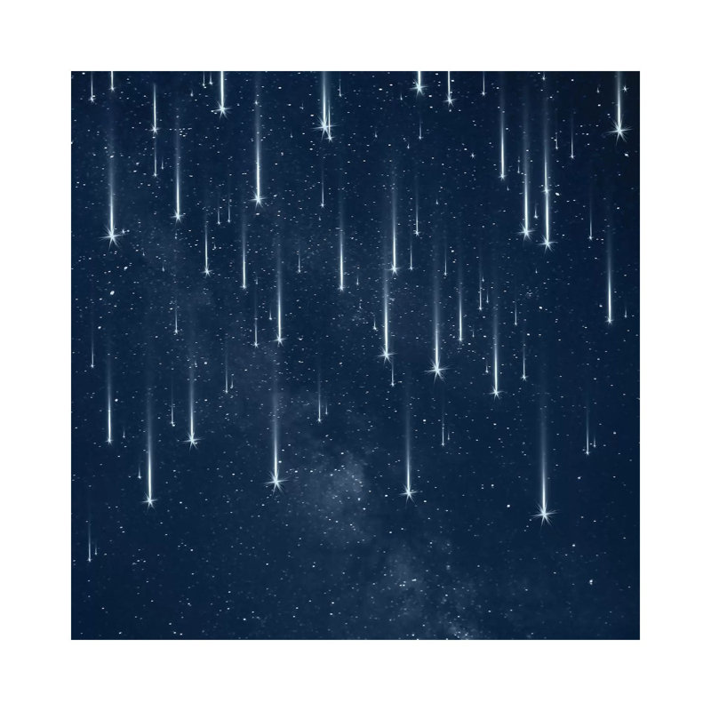 Falling Stars by Paula Belle Flores - Wrapped Canvas Print, 66.04 cm H x 66.04 cm W x 1.91 cm D