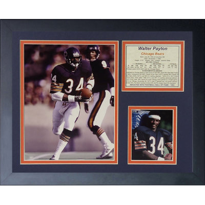 « walter payton home », reproduction de photo encadrée