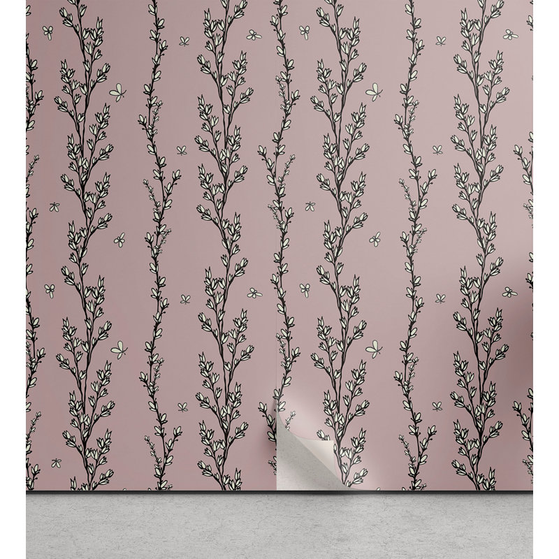 Rouleau de papier peint Jacqualyne, L 13 po x L 100 po